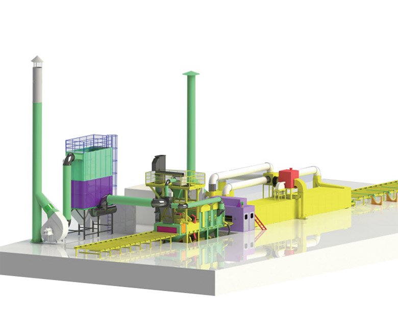 QXY系列鋼板型材預(yù)處理線